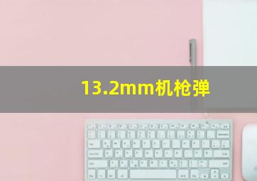 13.2mm机枪弹