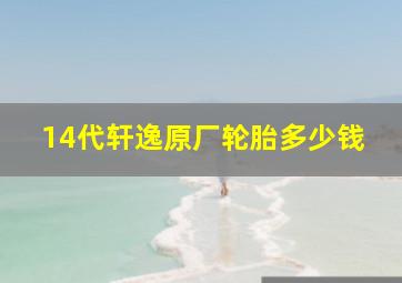 14代轩逸原厂轮胎多少钱