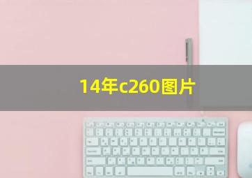 14年c260图片