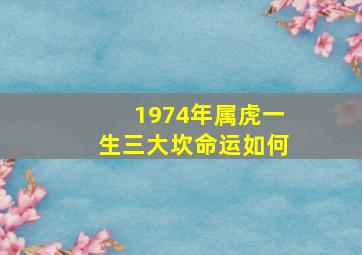 1974年属虎一生三大坎命运如何