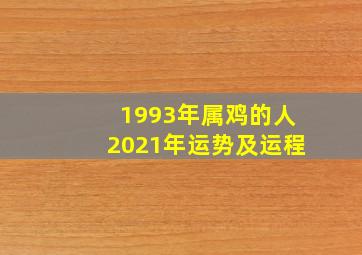 1993年属鸡的人2021年运势及运程