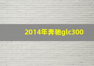 2014年奔驰glc300