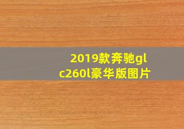 2019款奔驰glc260l豪华版图片