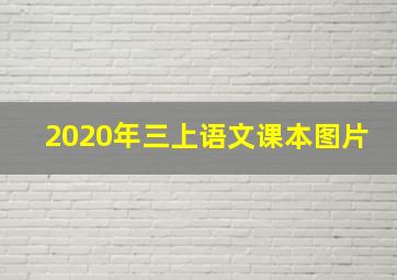 2020年三上语文课本图片