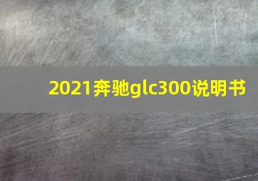 2021奔驰glc300说明书