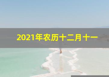 2021年农历十二月十一