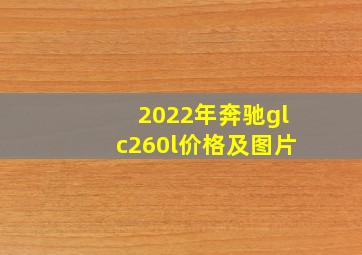 2022年奔驰glc260l价格及图片