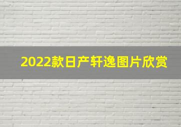 2022款日产轩逸图片欣赏