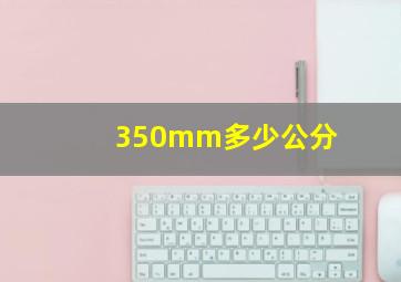 350mm多少公分