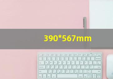 390*567mm