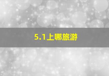 5.1上哪旅游