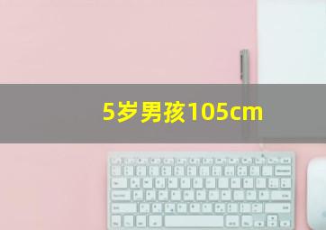 5岁男孩105cm