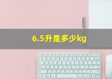 6.5升是多少kg