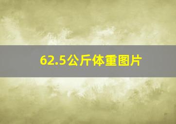 62.5公斤体重图片