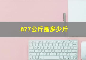 677公斤是多少斤