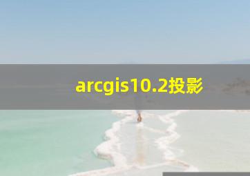 arcgis10.2投影