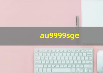 au9999sge