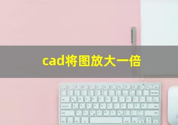 cad将图放大一倍