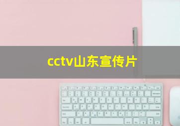 cctv山东宣传片