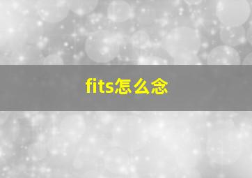 fits怎么念