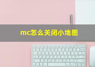 mc怎么关闭小地图