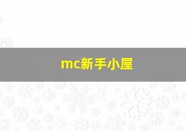 mc新手小屋