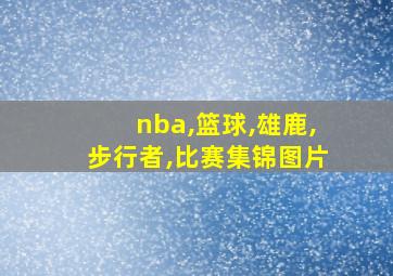 nba,篮球,雄鹿,步行者,比赛集锦图片