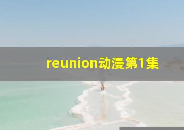 reunion动漫第1集