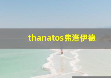 thanatos弗洛伊德