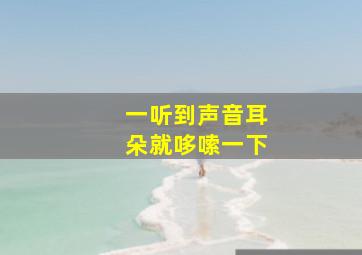 一听到声音耳朵就哆嗦一下