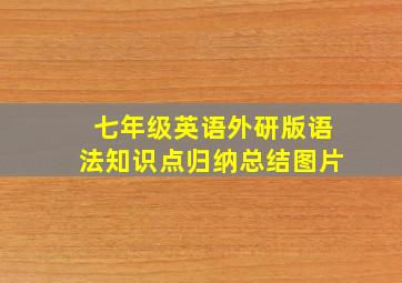 七年级英语外研版语法知识点归纳总结图片