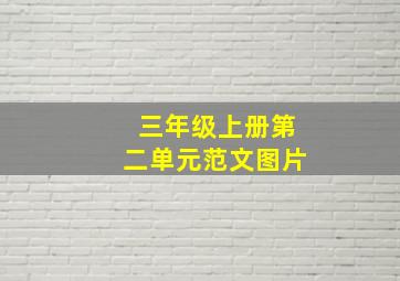 三年级上册第二单元范文图片