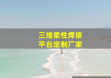 三维柔性焊接平台定制厂家