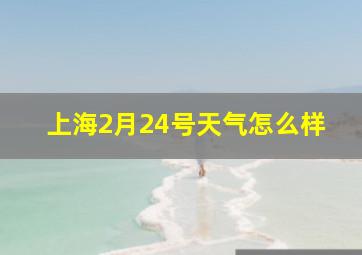 上海2月24号天气怎么样