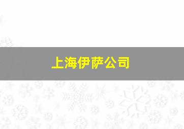 上海伊萨公司