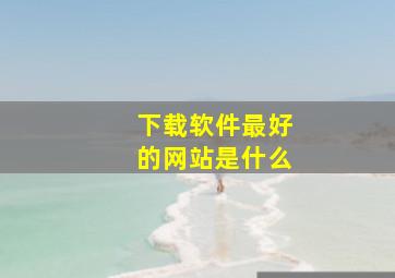 下载软件最好的网站是什么