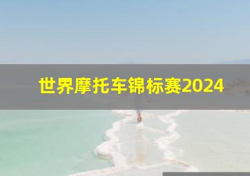 世界摩托车锦标赛2024