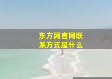 东方网官网联系方式是什么