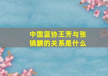 中国篮协王芳与张镇麟的关系是什么