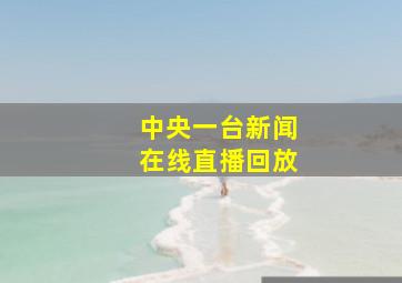 中央一台新闻在线直播回放