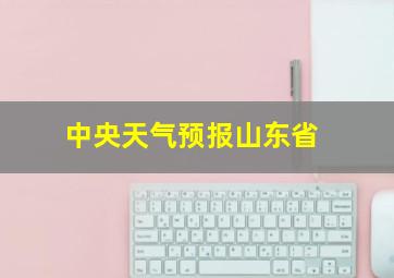 中央天气预报山东省