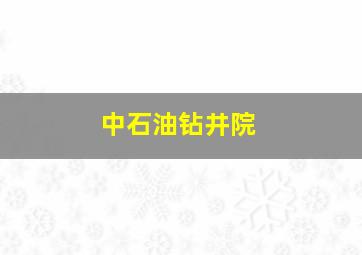 中石油钻井院