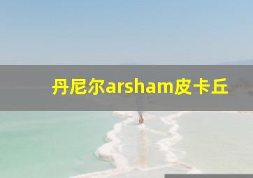 丹尼尔arsham皮卡丘