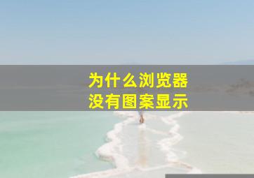 为什么浏览器没有图案显示