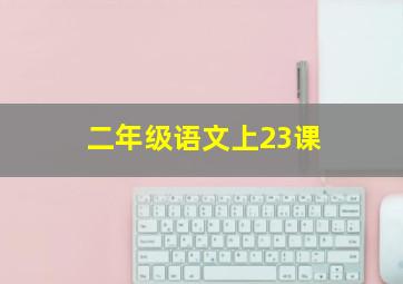 二年级语文上23课