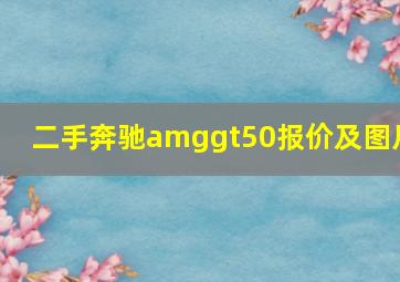 二手奔驰amggt50报价及图片