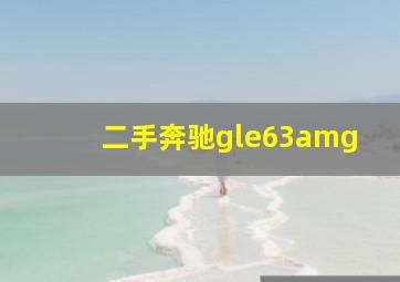 二手奔驰gle63amg