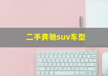 二手奔驰suv车型