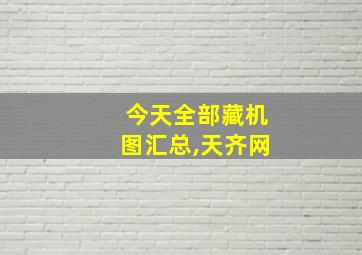 今天全部藏机图汇总,天齐网