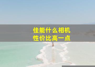 佳能什么相机性价比高一点